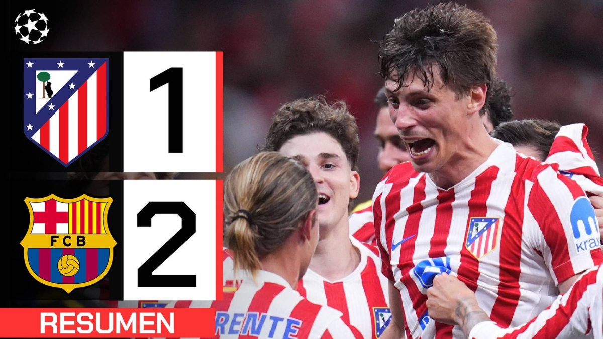 Atlético de Madrid 1-2 Barcelona | Resumen Champions League
