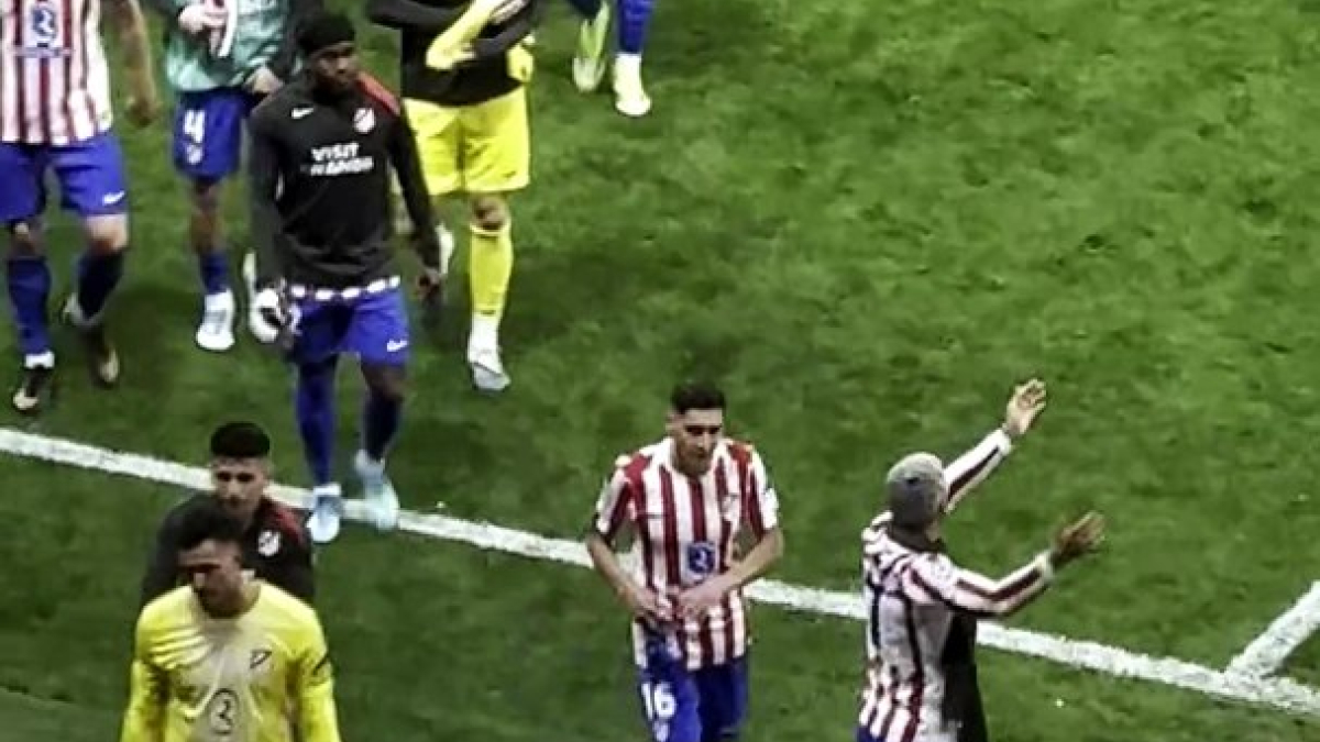 ¡Griezmann enloqueció tras el partido en el Metropolitano!