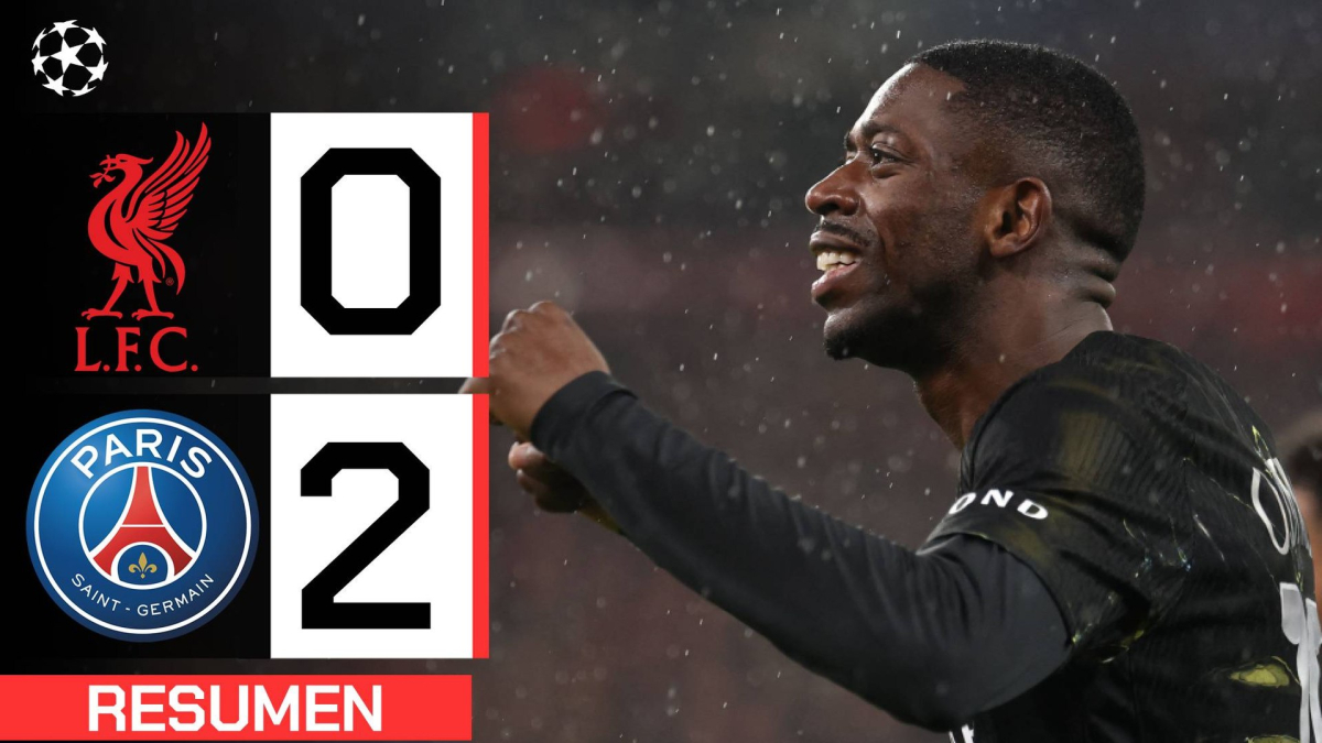 Liverpool 0-2 PSG | Resumen Champions League