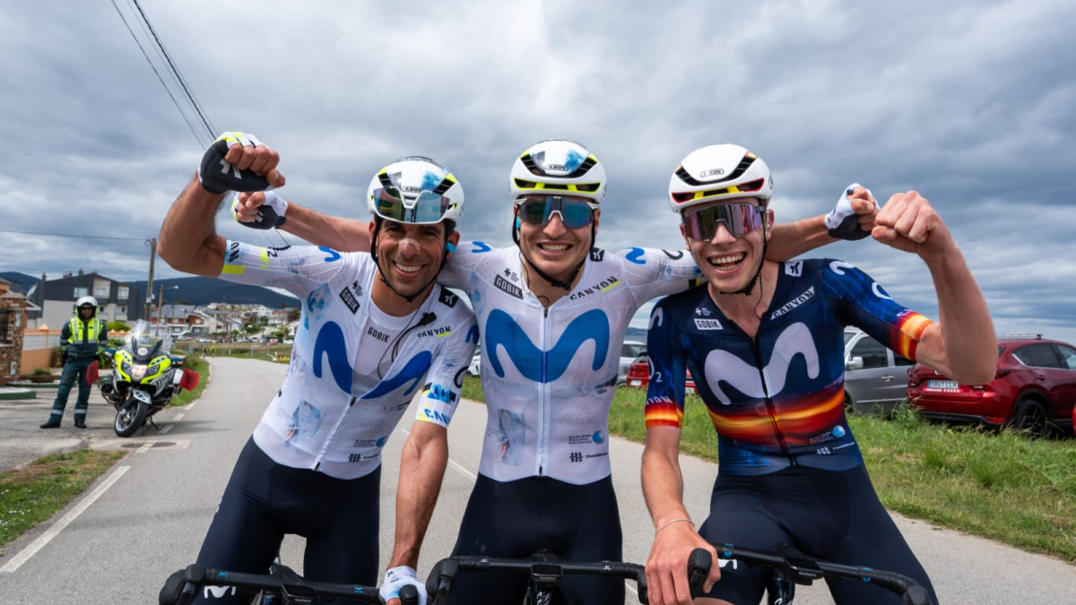 Los 'pingüinos' de Movistar cierran el repóker en O Gran Camiño