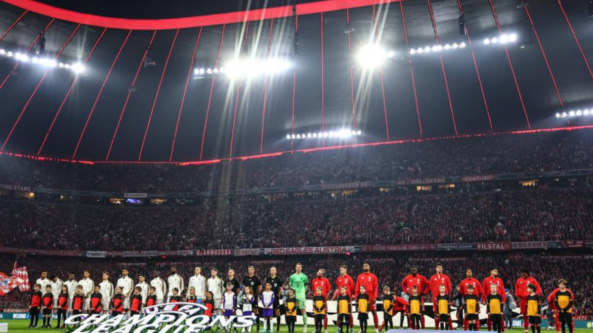 Minuto de silencio por Santamaría en el Allianz y el enfado de Mbappé