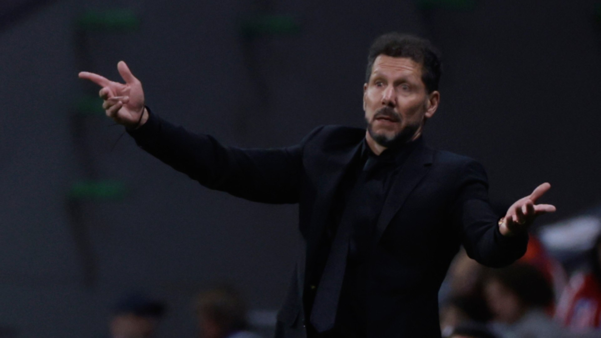 Simeone obvia las quejas del Barça: "Qué bueno es estar entre los cuatro mejores de Europa"