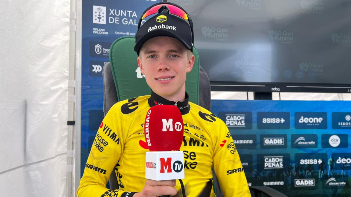 Nordhagen, el 'nuevo Vingegaard' que ya asoma en O Gran Camiño: "Es un gran héroe y una gran inspiración"