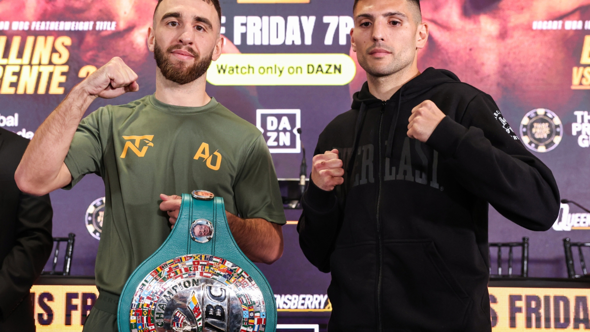 Cristóbal Lorente afronta el combate de su vida contra Nathaniel Collins en Glasgow