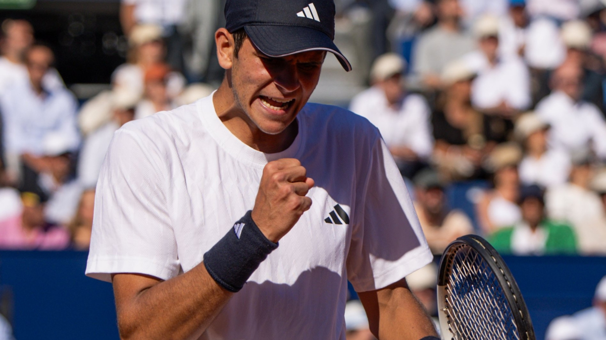 Rafa Jódar sigue haciendo historia en el Conde de Godó: quinto español en semifinales antes de cumplir 20 años