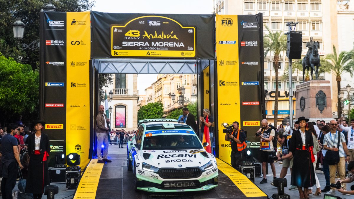 ‘Cohete’ juega en ‘Champions’ en el Rally Sierra Morena
