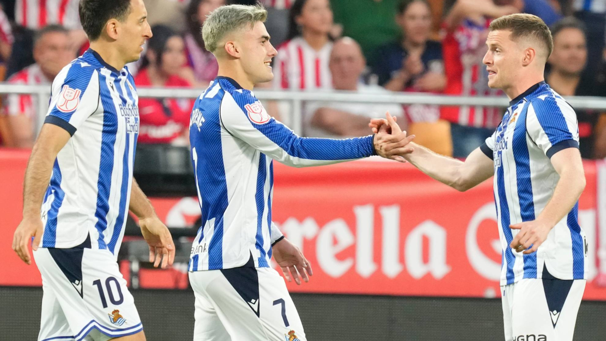 Uno a uno de la Real Sociedad en la final ante el Atlético: Jon Martín ...