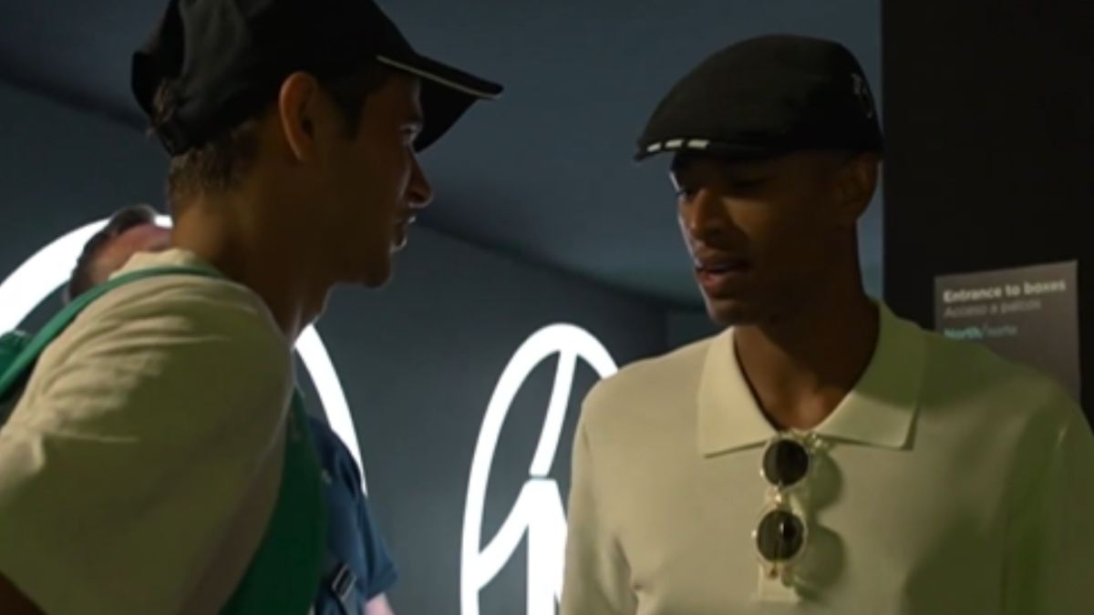 Rafa Jódar y la sorpresa de ver a Bellingham apoyándole: "No me lo esperaba, es mi favorito"