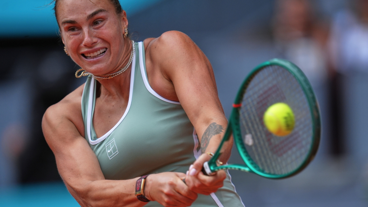 Sabalenka arranca con fuerza en Madrid