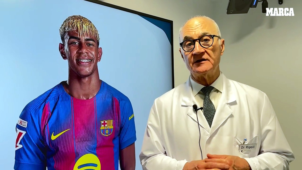 El Dr. Ripoll analiza la lesión de Lamine Yamal: "El gran enemigo de esta lesión es acortar el tiempo de baja