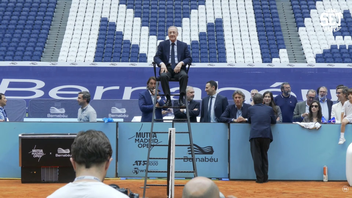 Lo que faltaba por ver de Florentino: juez de silla en el Bernabéu