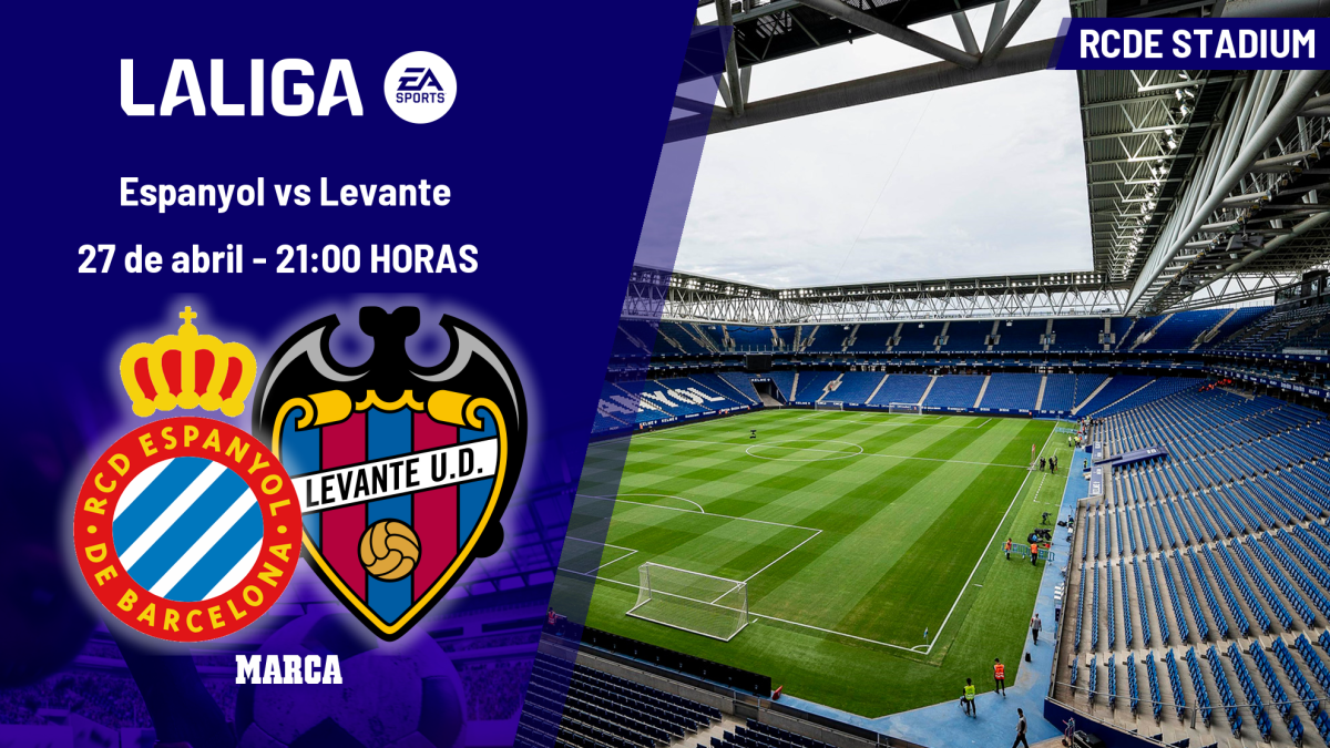 Espanyol - Levante: horario, dónde ver en TV y canal del partido de LaLiga EA Sports
