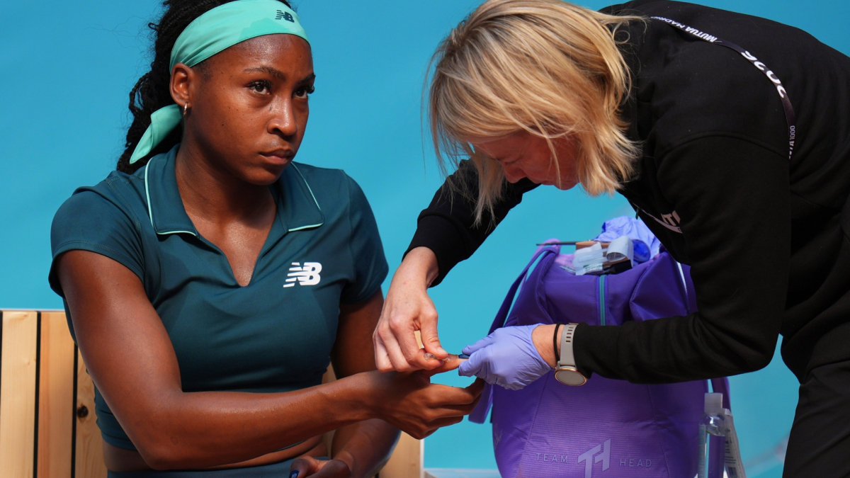 Coco Gauff sobrevive al virus que acabó con Swiatek en Madrid: "Hay algo rondando entre nosotros