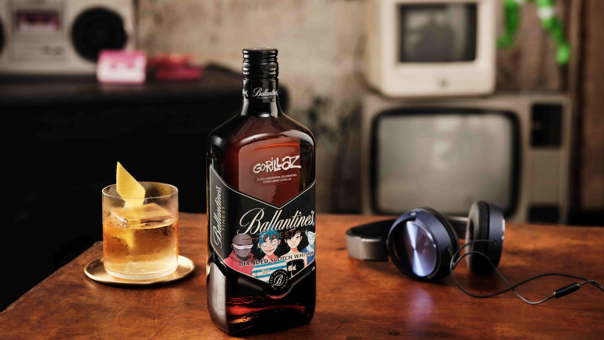 Ballantine's celebra a Gorillaz y KISS con ediciones limitadas que