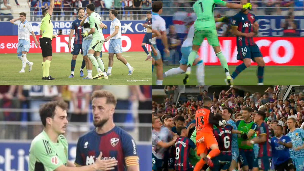 Lo que no se vio de una batalla campal que ya es historia triste de nuestro fútbol