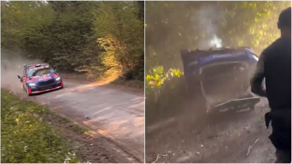 El padre de Verstappen sufre un violento accidente en el Rally de Valonia