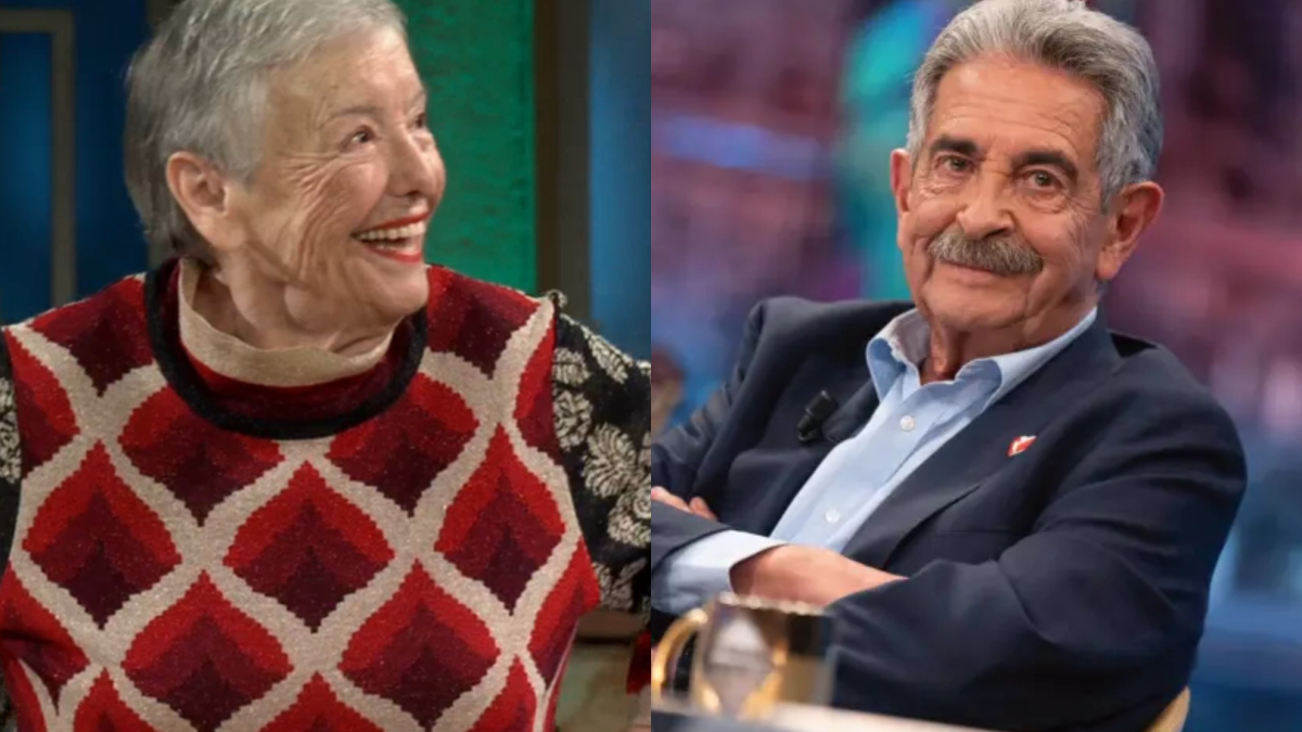 María Galiana se rinde a Miguel Ángel Revilla, expresidente de Cantabria: “Piensa de forma clara y natural y es capaz de decir todas las verdades”