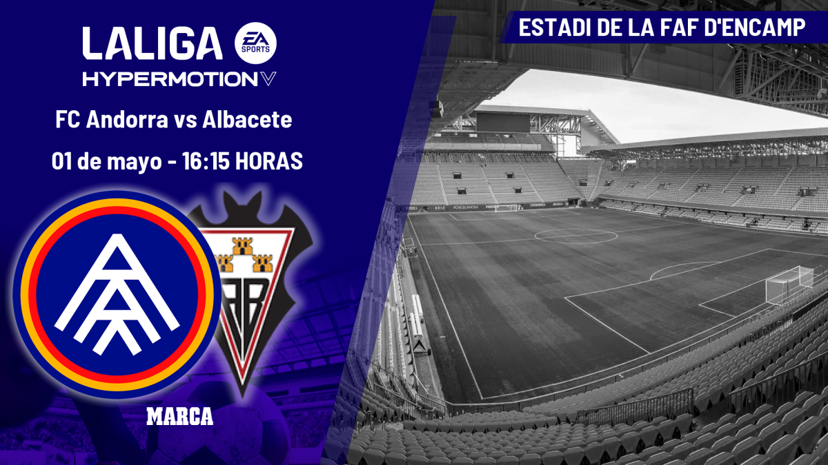 FC Andorra recibe al Albacete con ocho bajas en busca del 'playoff' — image 1
