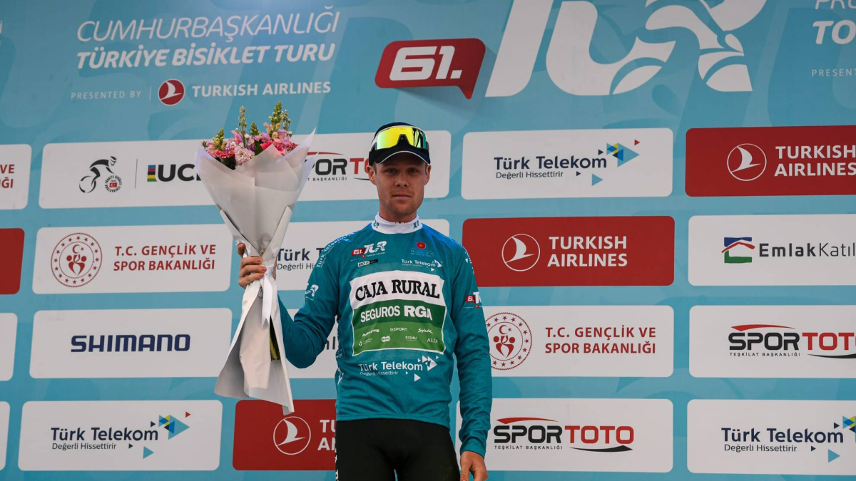 Sebastian Berwick, líder tras la etapa reina del Tour de Turquía