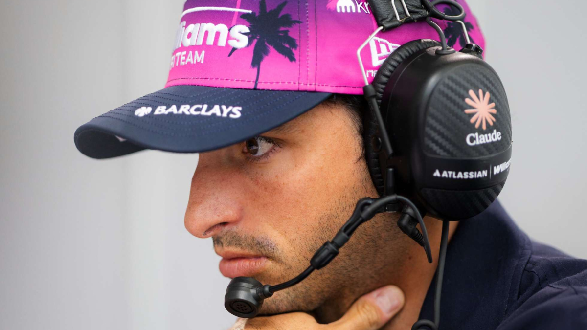 Carlos Sainz: "Igual podemos puntuar si hay agua"
