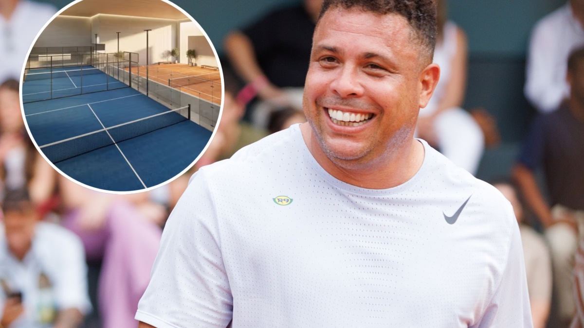El ambicioso proyecto de Ronaldo para relanzar el pádel en Brasil