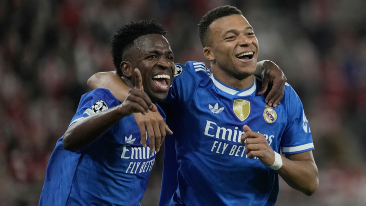 El Real Madrid solo está en Vinicius, en Mbappé parece que aún no ha entrado