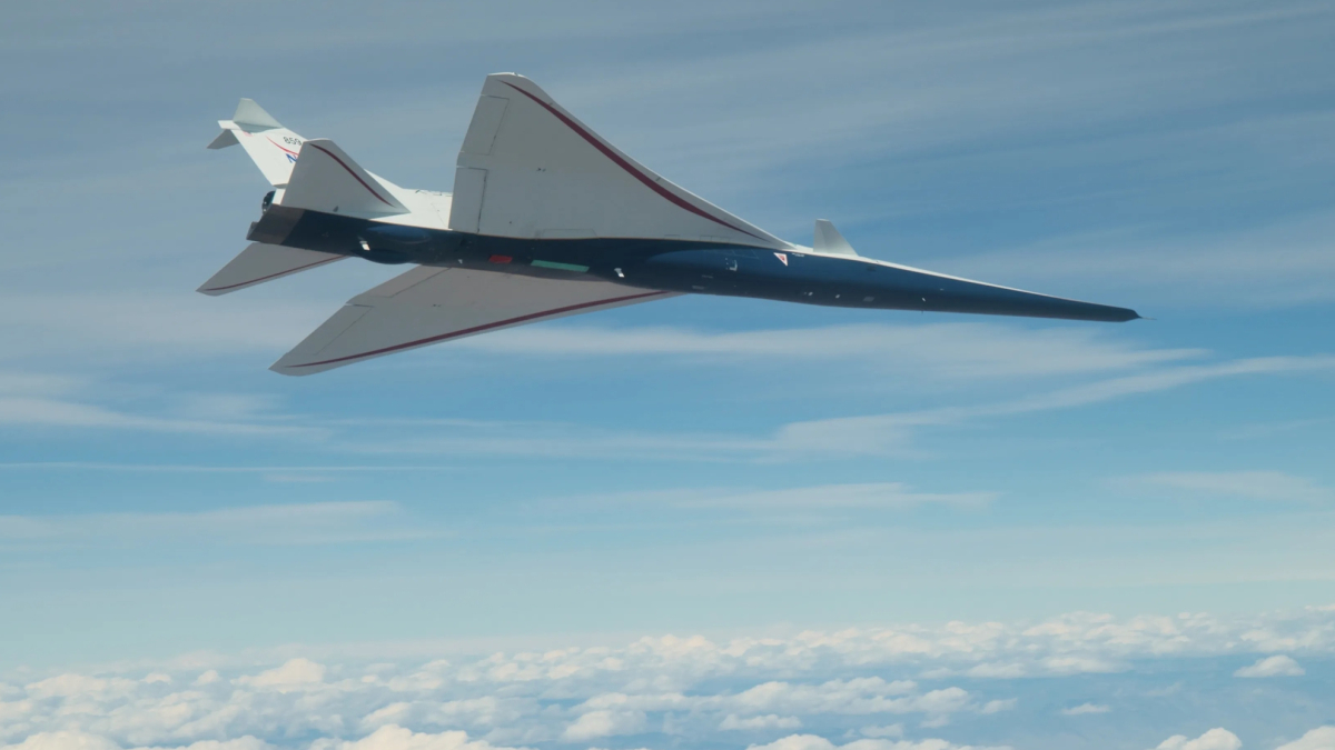 El X-59, el nuevo juguete de la NASA, amenaza con revolucionar la aviación comercial