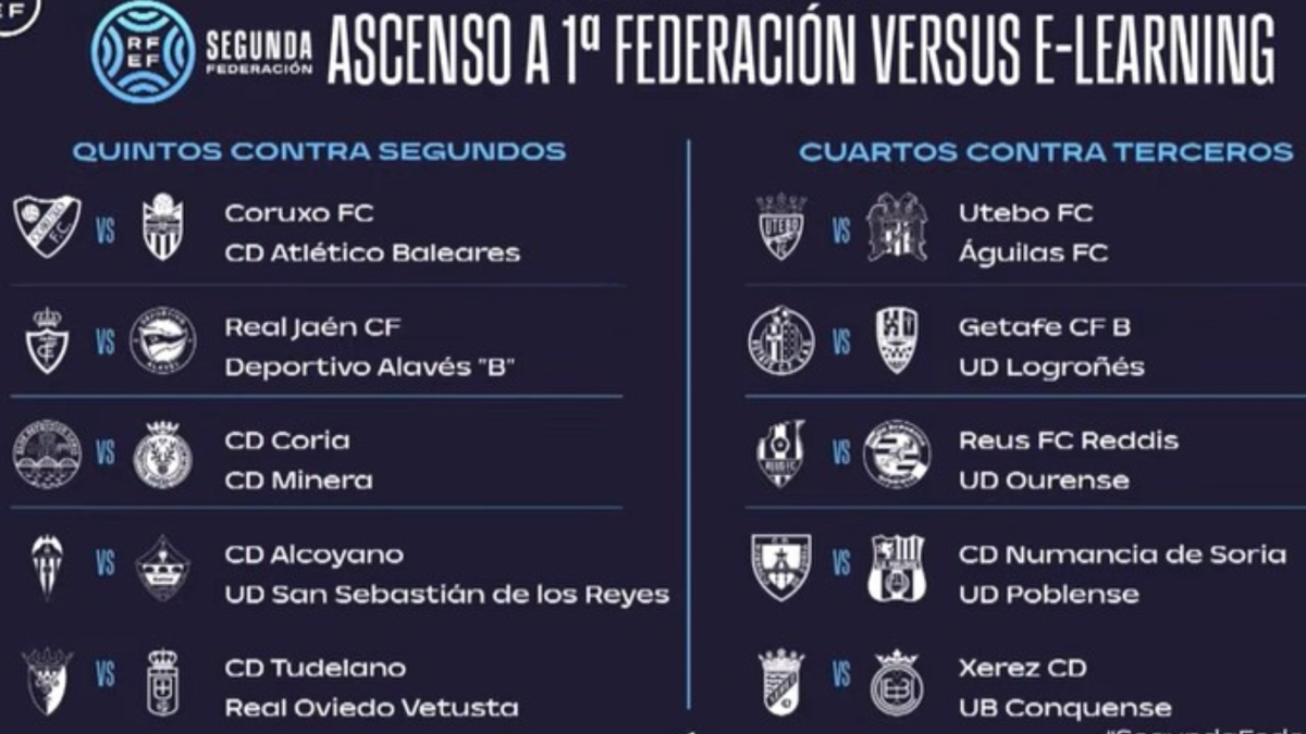 Alcoyano-Sanse y Reus-Ourense, los duelos estelares en el playoff de ascenso de 1ª Federación