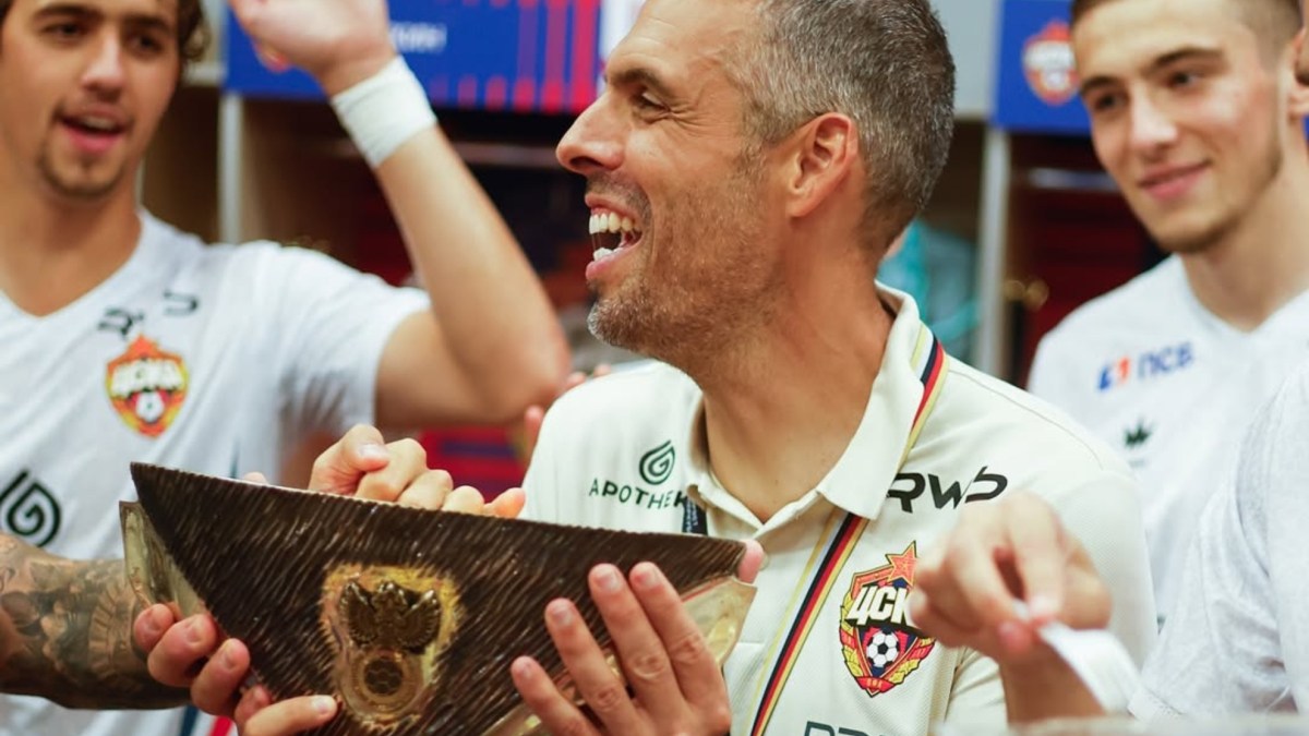 Celestini deja de ser entrenador del CSKA Moscú