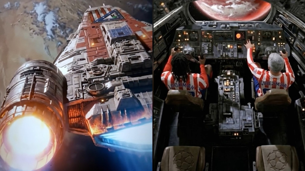 El Atlético de Madrid - Arsenal en versión La Guerra de las Galaxias por el Star Wars Day