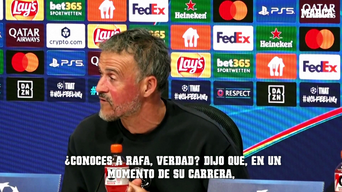 Luis Enrique: "Como decía Rafa Nadal, jugar contra Federer y Djokovic le hacía mejorar"