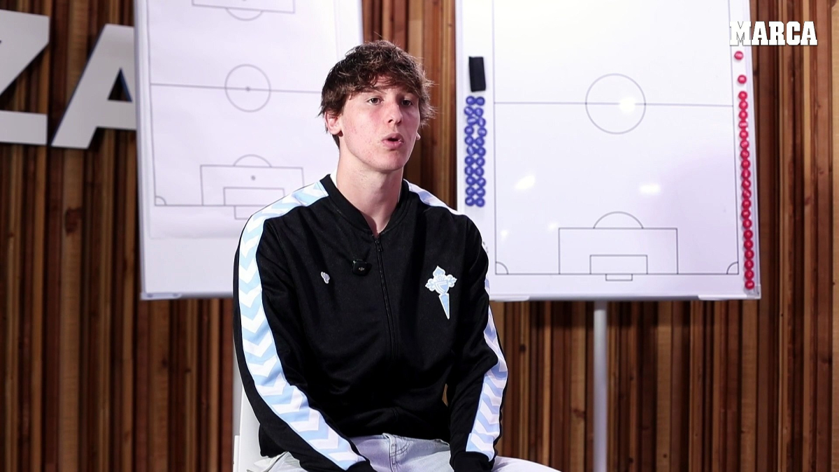 Fer López: "Tengo claro que en el Celta estoy muy contento