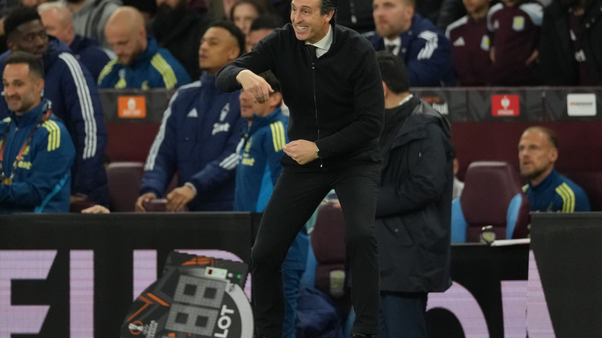 Emery acaricia su 'repóker'... y acerca al Aston Villa a la gloria europea 44 años después