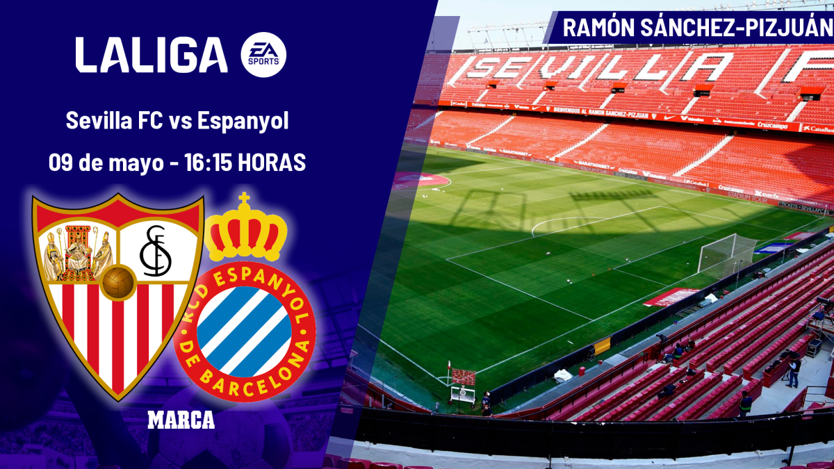 Sevilla - Espanyol: horario, dónde ver en TV y canal del partido de LaLiga EA Sports