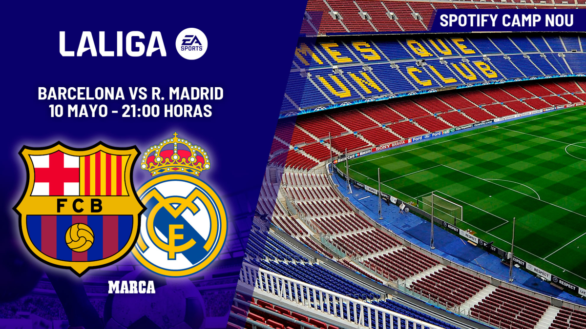 Barcelona - Real Madrid: what time is it, channel and where to watch on TV and online