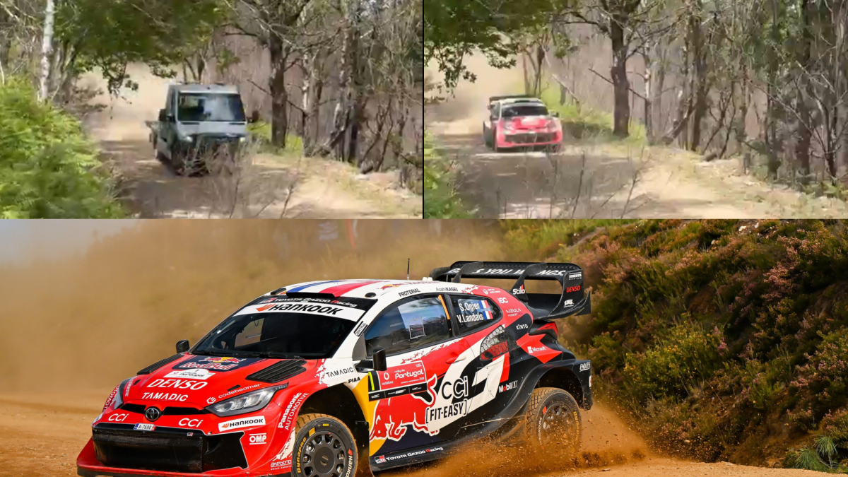 Una grúa desata el caos... y Ogier lidera en Portugal