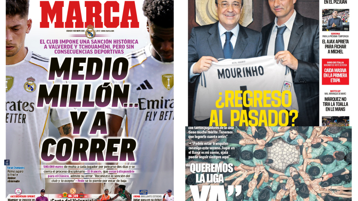 Medio millón... y a correr
