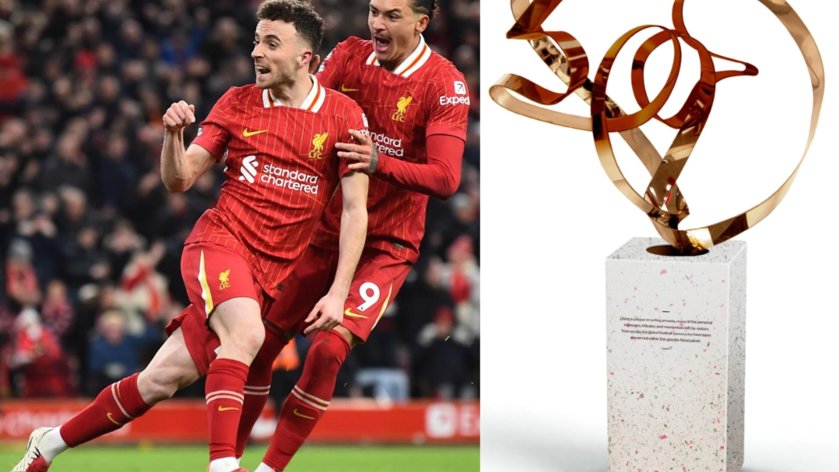 El Liverpool levantará un monumento en Anfield en honor a Diogo Jota