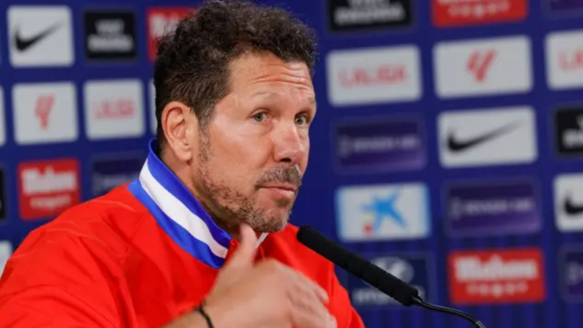 Simeone: "Mirando el partido de ayer pensaba 'dejamos dos veces eliminado al Barcelona, ¡Dios mío!'"