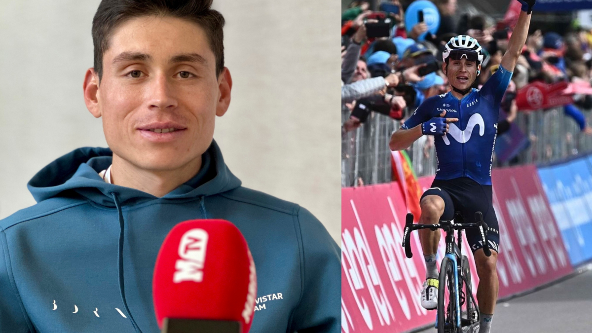 Einer Rubio, un ganador en el Giro que da alas a Movistar: “Venimos a cazar una etapa y a ayudar a Enric”