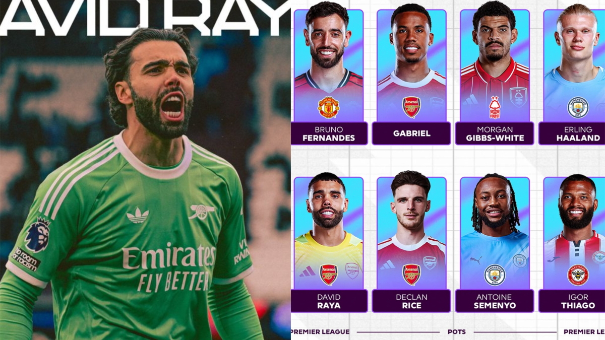 David Raya, nominado a mejor jugador de la temporada en la Premier