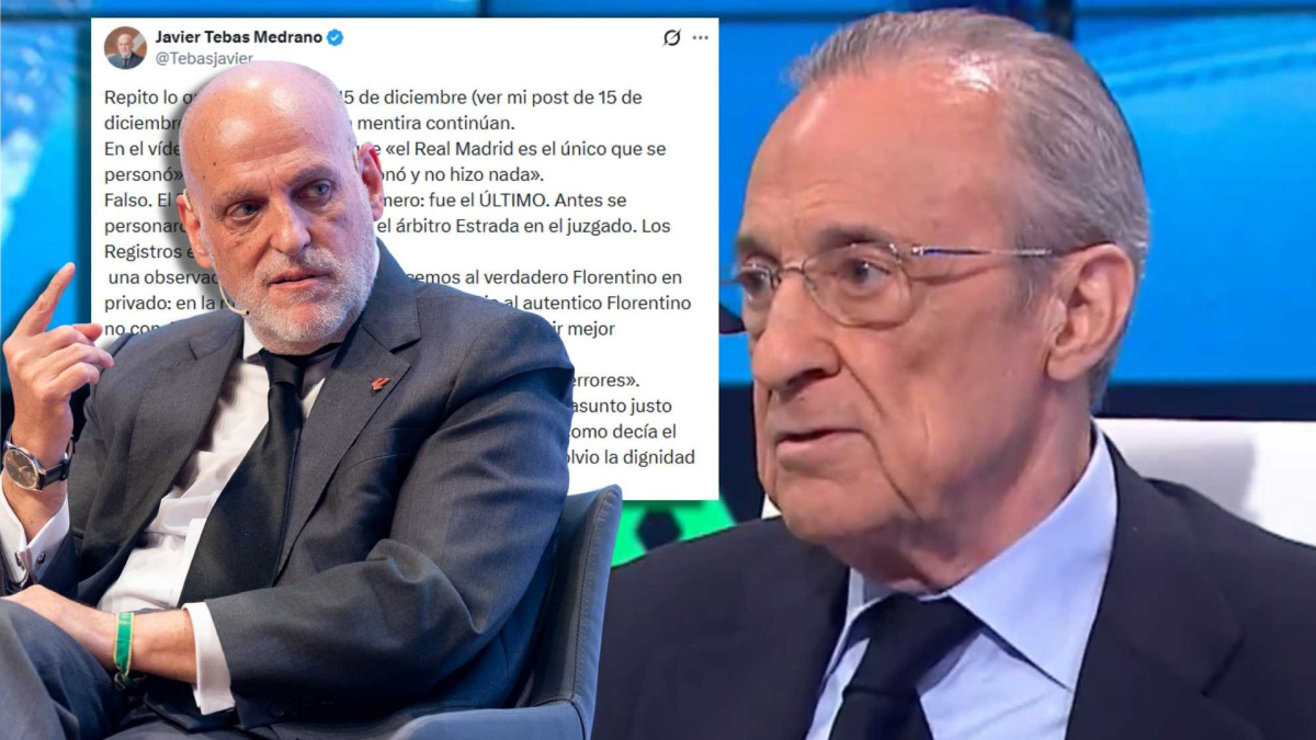 Tebas: "La mentira continúa... con alguna pastilla para mentir mejor