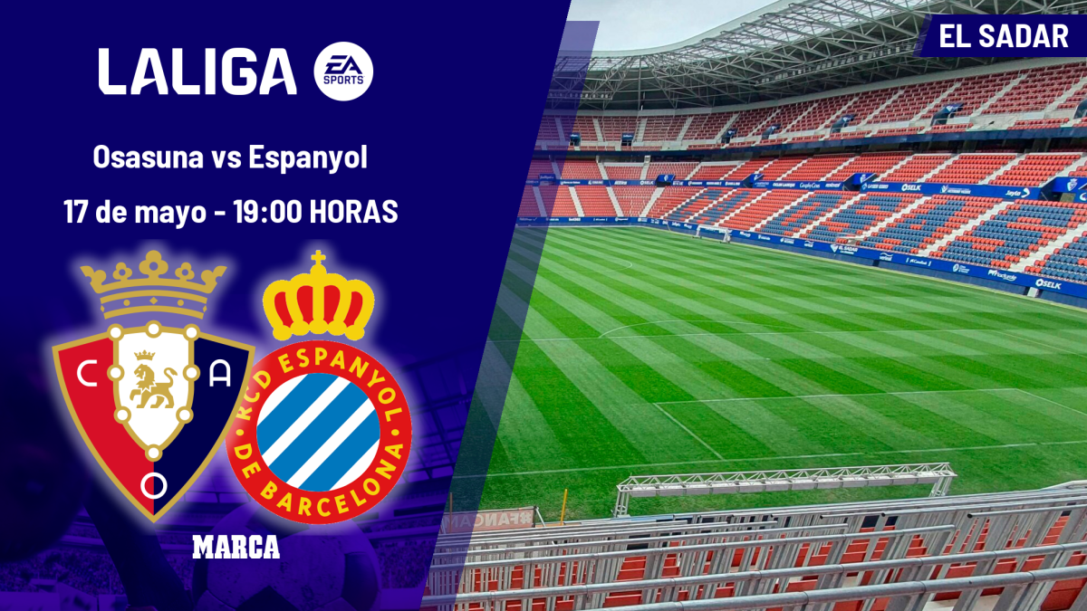 Osasuna - Espanyol: horario, dónde ver en TV y canal del partido de LaLiga EA Sports