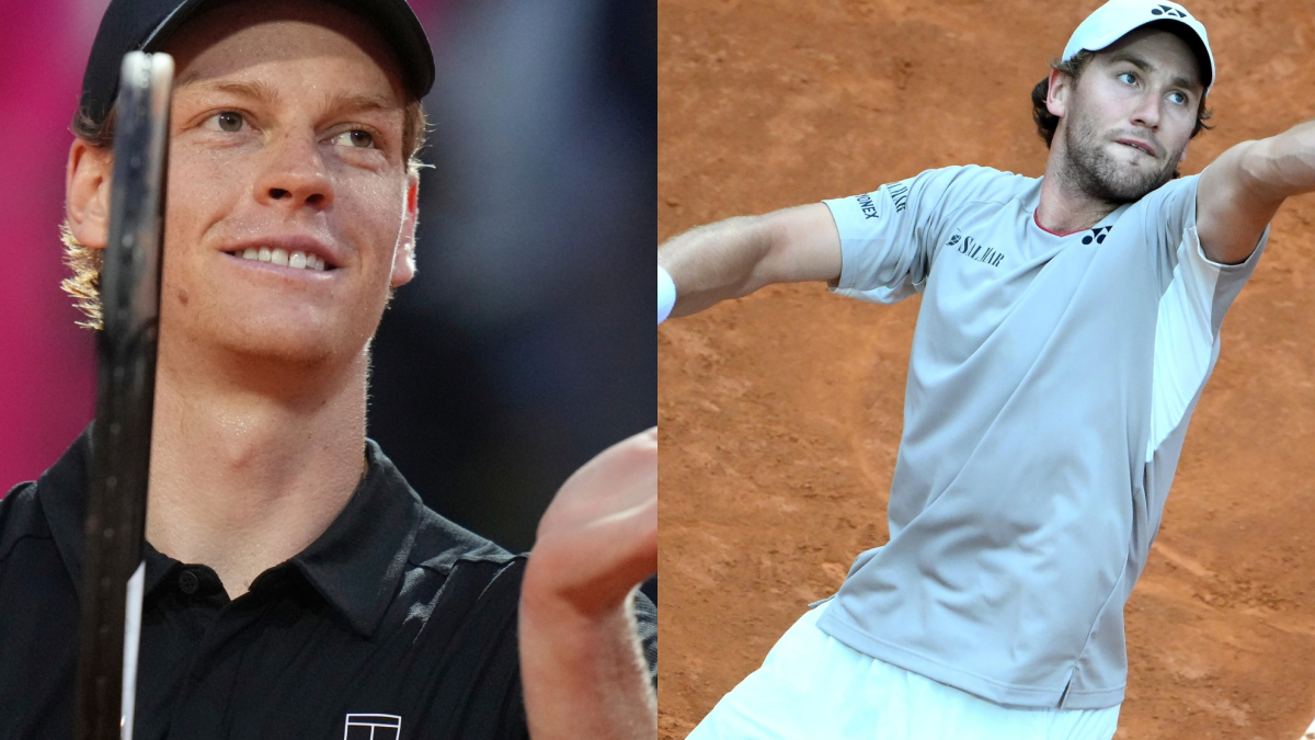 A qué hora es el Sinner - Ruud: horario y dónde ver hoy en TV la final del Masters 1000 de Roma