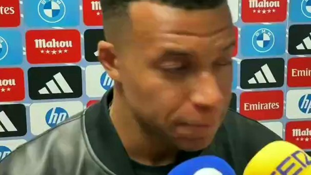 El enganchón de Mbappé con el periodista Miguel Ángel Toribio de Radio MARCA