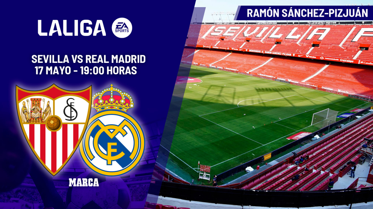 Alineaciones probables del Sevilla - Real Madrid de la jornada 37 de LaLiga