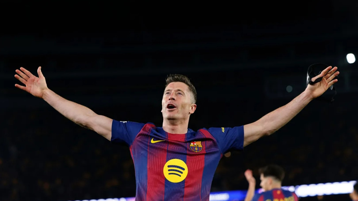 Lewandowski se va del Barça como una auténtica leyenda