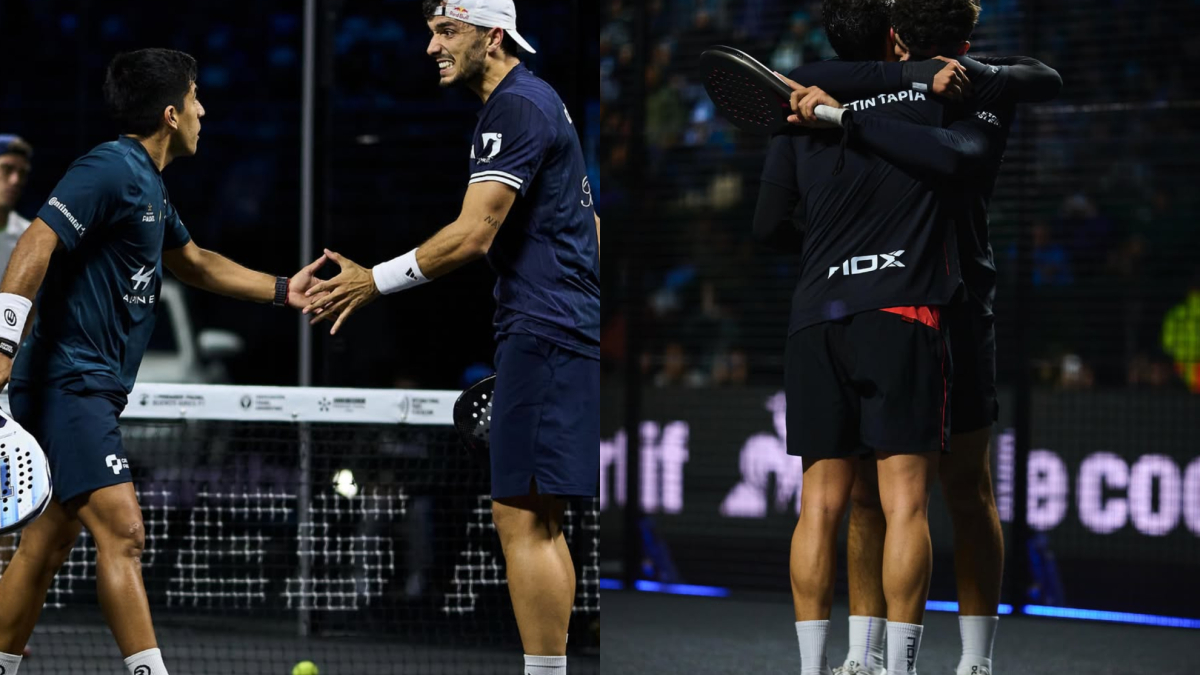 Coello/Tapia y Chingotto/Galán arrasan en semifinales y pelearán por el título en Argentina
