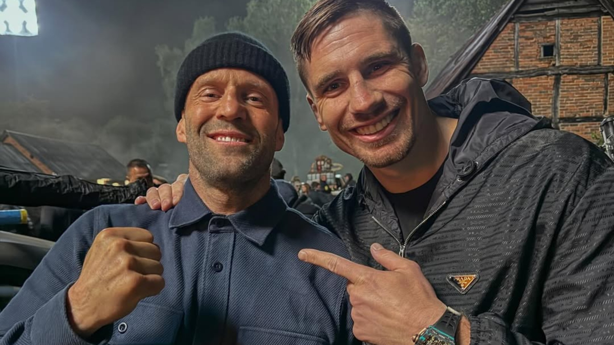 Así se gestó el combate entre Usyk y Verhoeven gracias al actor Jason Statham