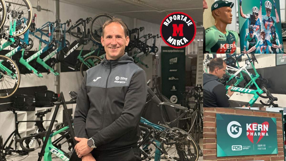 Viaje al corazón del Kern Pharma:  Aquí empezamos con dos bicis y cuatro ruedas 